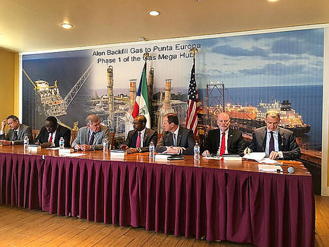 Guinea Ecuatorial y las principales compañías de petróleo y gas firman acuerdos definitivos para la monetización del gas de la unidad Alen
