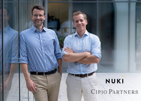 Alexander Brand, Ciprio Partners y Martin Pansy, Nuki Home Solutions GmbH.