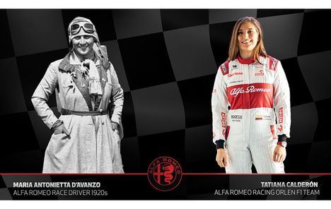 Alfa Romeo rinde tributo a las mujeres pilotos de carreras