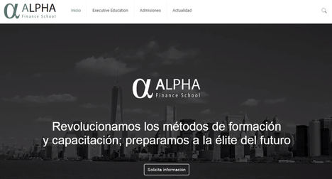 Alpha Finance School, escuela especializada en Finanzas, revoluciona los métodos de formación