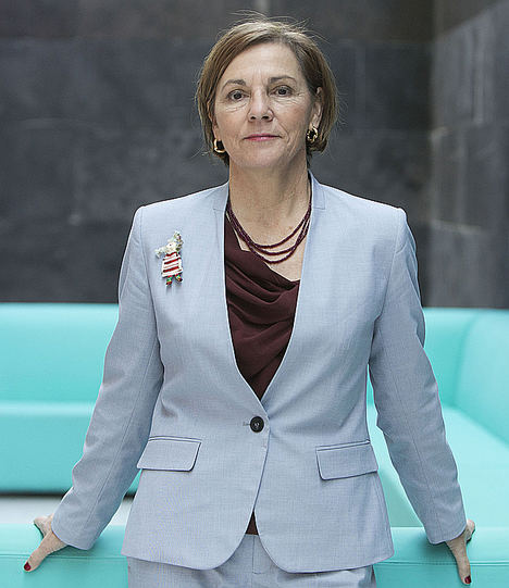 Ana Larrañaga, presidenta de  la Junta Directiva de Miembros Afiliados de la OMT.