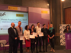 Aon recibe el Premio Empresa Flexible 2017 nacional en la categoría de Gran Empresa