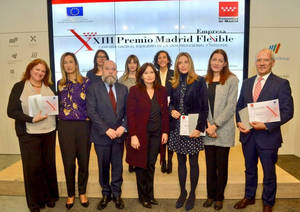 Aon recibe el Premio Madrid Empresa Flexible 2017