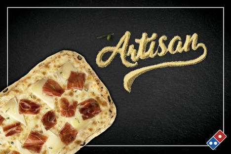 Domino’s Pizza lanza Artisan, su nueva masa fresca con aceitunas y aceite de oliva y recetas artesanas