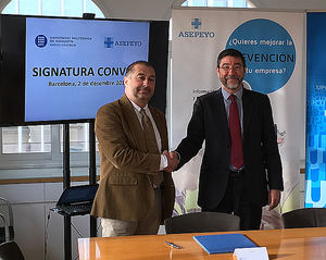 Asepeyo firma un acuerdo con la Universidad Politécnica de Cataluña para realizar actividades de investigación e innovación