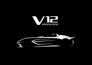 Edición limitada del V12 Speedster de Aston Martin