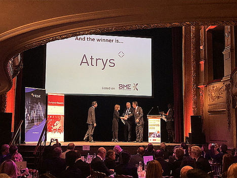 Atrys Health ganadora en los premios Small and MidCap Awards 2018 de la Comisión Europea