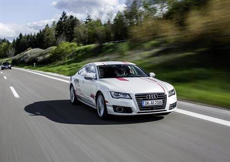El Audi A7 piloted driving concept muestra sus posibilidades en la autopista alemana A9