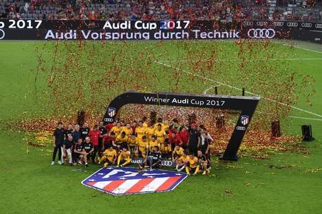 El Atlético de Madrid gana la Audi Cup 2017