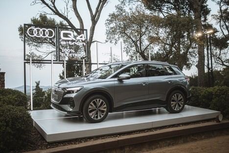 El Audi Q4 e-tron, protagonista en la XXI edición del Festival de Cap Roig