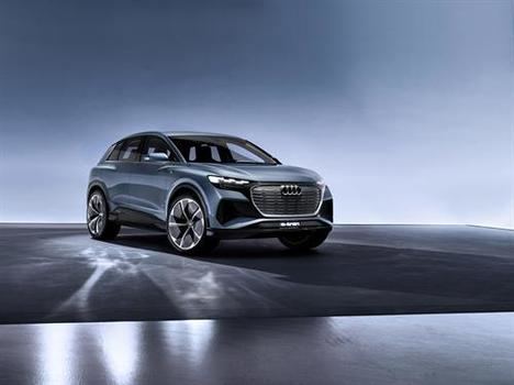 Audi Q4 e-tron concept, cuya versión de producción llegará a finales de 2020