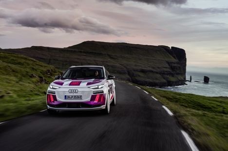Iluminación inteligente y dinámica para el Audi Q6 e-tron
 