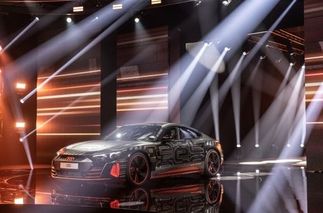 Presentación mundial digital del Audi e-tron GT