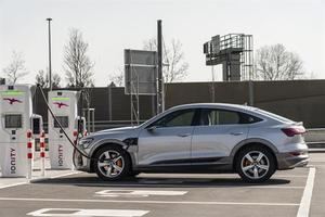 La recarga de alto rendimiento del Audi e-tron