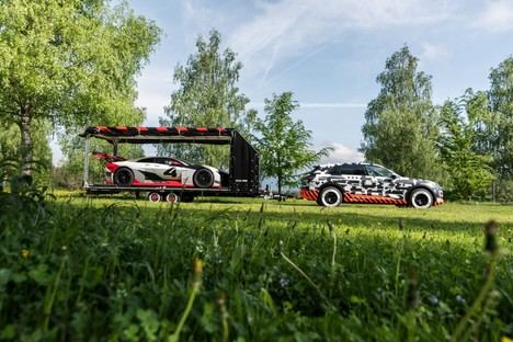 El Audi e-tron prototype en el Wörthersee
