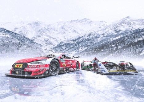 Audi en el Ice Race GP que se celebra en Austria