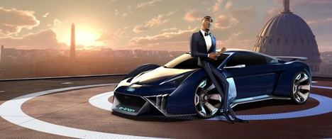 Audi diseña el primer concept car para una película animada