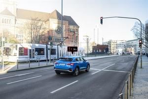 Audi se conecta con la red de semáforos de Düsseldorf