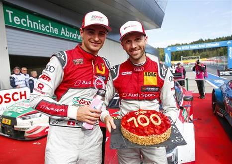 Audi celebra su victoria número 100 en el DTM