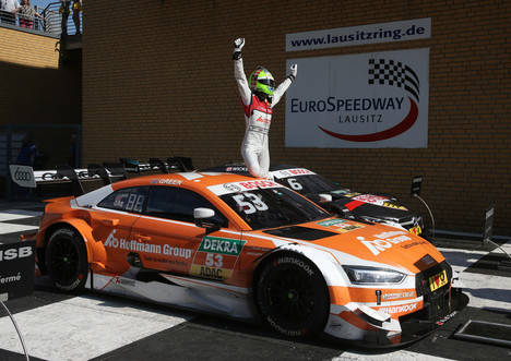 Victoria para Audi en la segunda carrera del DTM