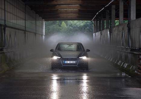 Audi alcanza la prueba de corrosión y envejecimiento (INKA) número 100 en Ingolstadt.