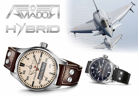 Aviador Watch lanza Hybrid Watch, su primera línea de Relojes Híbridos