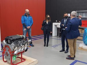 BBK y BeGas avanzan en su compromiso de industrialización en Bizkaia produciendo motores ecológicos