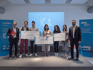 Beabloo y el IED Barcelona entregan los premios a los ganadores del concurso Beabloo AI Award for Design