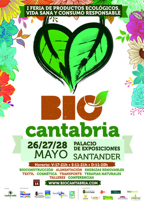 Santander acogerá del 26 al 28 de mayo la 1ª edición de la feria ecológica BioCantabria