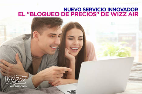 Wizz Air presenta un nuevo servicio: el bloqueo de precios