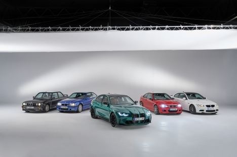 Seis generaciones del BMW M3