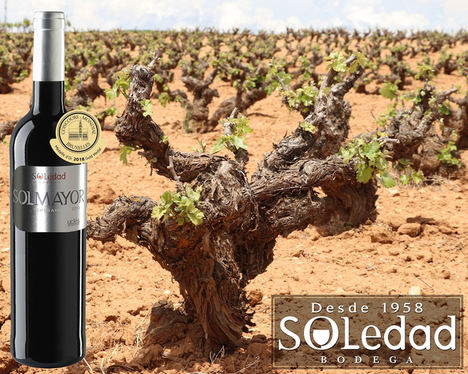 Solmayor de Bodega Soledad, una de las marcas de vino más premiadas de Cuenca y su tinto 2017 el vino joven más premiado de España
