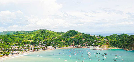 Bahía de San Juan del Sur, Nicaragua.