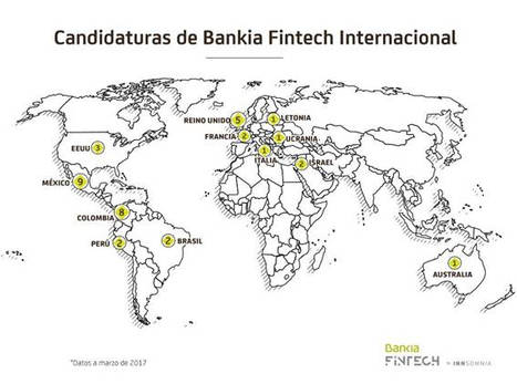 Bankia Fintech by Innsomnia atrae a 37 startup de cuatro continentes a su convocatoria internacional