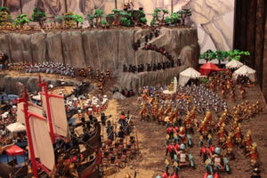 18.294 personas han visitado el Diorama Numanclick “Grandes batallas de la historia: 301, La batalla de las Termópilas.”