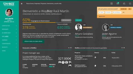 WayBizz, la primera plataforma digital destinada a crear relaciones de negocio entre empresarios de habla hispana