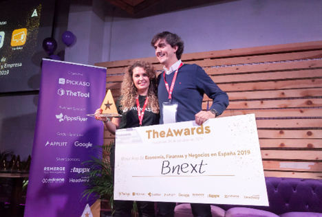Bnext, mejor app del año en España en la categoría Economía, Finanzas y Negocios