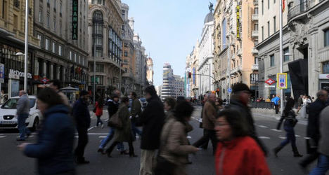 La ciudad de Madrid recibió más de 800.000 turistas en marzo, la mayor cifra de la serie histórica