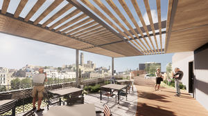 El despacho de arquitectura B\TA proyecta una residencia de 154 plazas en Lleida aplicando su propuesta de modelo combinado de unidades de convivencia reducidas