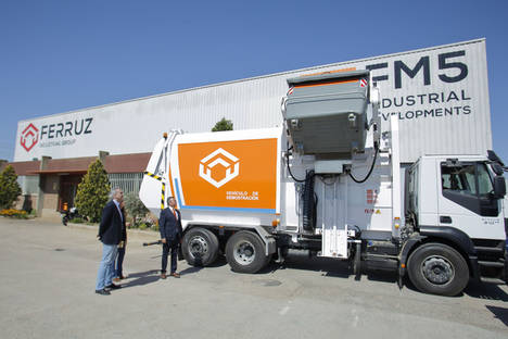 El Grupo Industrial Ferruz desarrolla un nuevo camión recolector de basuras y duplicará la plantilla de su empresa FM5 en dos años, creando 30 nuevos empleos