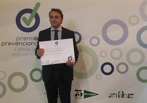 Carlos Martínez, CEO IMF Business School Premios Prevencionar