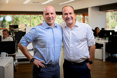Carlos Prieto, fundador y CEO y Alberto Benbunan, cofundador de Gelt.