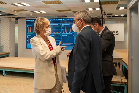 Carme Artigas Brugal y Alberto Martínez Lacambra.