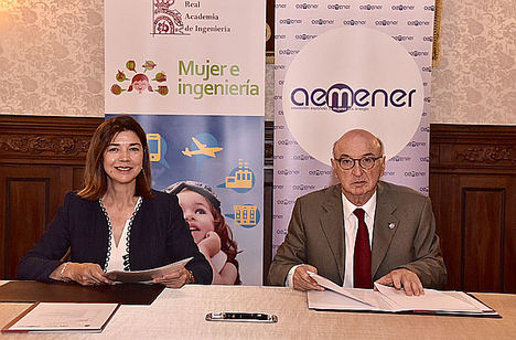 Carmen Becerril, Aemener y Elías Fereres RAI.
