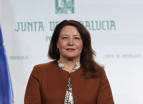 Carmen Crespo, consejera de Agricultura, Ganadería, Pesca y Desarrollo Sostenible de la Junta de Andalucía.