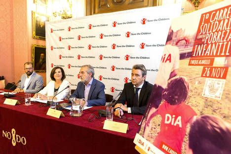 Grupo DIA y Save the Children presentan la primera Carrera Solidaria contra la Pobreza Infantil de Sevilla