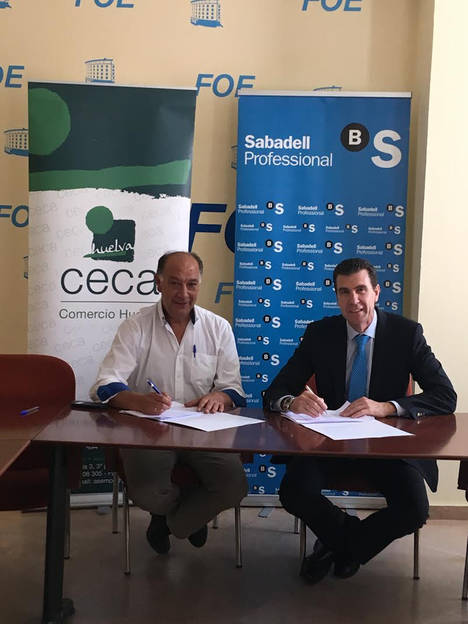 Ceca-Comercio Huelva renueva acuerdo con Banco Sabadell