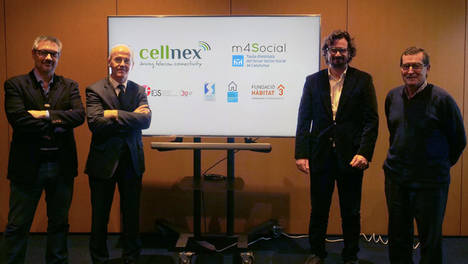 Cellnex firma un convenio con entidades del Tercer Sector para desarrollar el Internet de las cosas en viviendas sociales