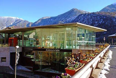 Centro de congresos de Andorra la Vella.