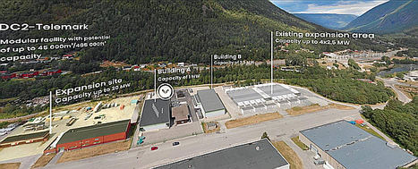 Centro de Datos DC2 Telemark – Rjukan (Green Mountain)